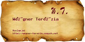 Wágner Terézia névjegykártya